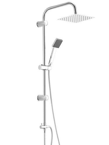 Chrome waterfall tap riser - chrome,