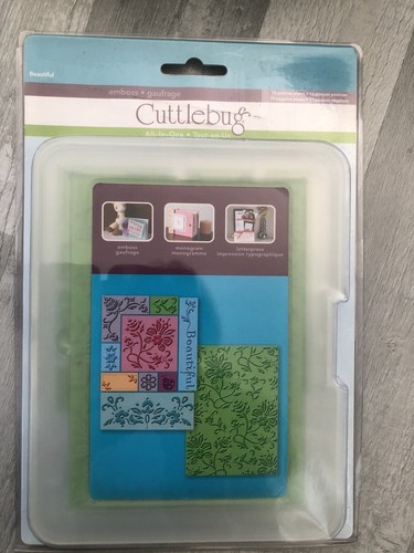 Cuttlebug embossing folders - embossing,