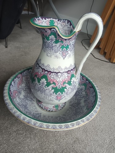 Large victorian wash - victorian, bowl