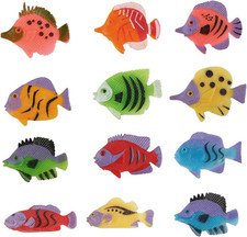 12 Pcs Mini Tropical Fish