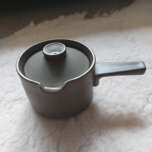 Denby chevron green saucepan - denby,
