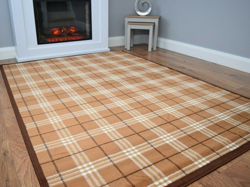 Tartan living room - room, rug