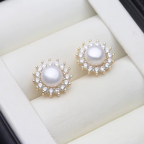 Freshwater pearl and gold - freshwater,