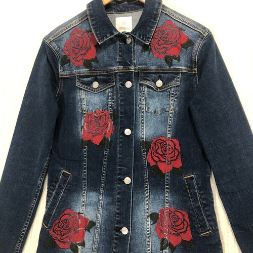 Lularoe denim jacket - lularoe, rose