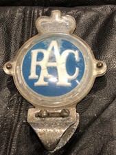 Vintage RAC Car Grill Badge
