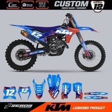 KTM MOTOCROSS GRAPHICS, CUSTOM