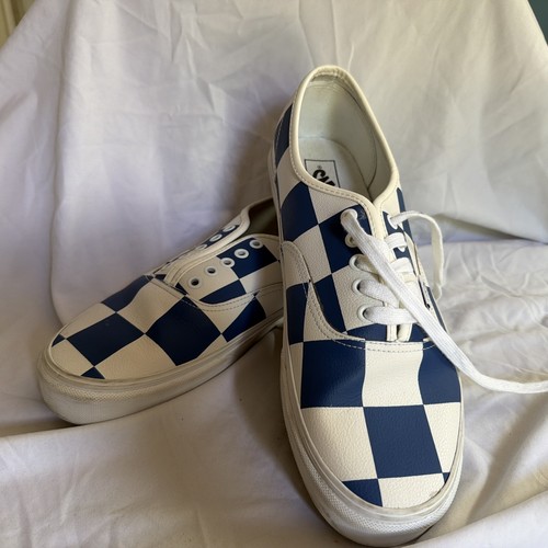 Men vans blue white - men's, blue/white