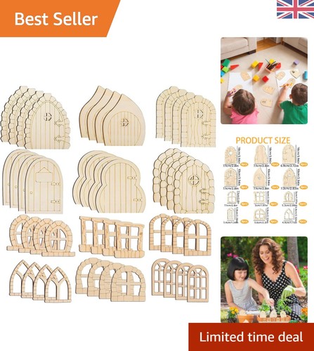 Versatile 48pc fairy doors - versatile,