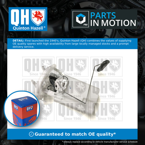Fuel pump fits peugeot 206 - 206, 1.4