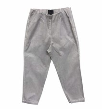 Oska Gray Twill Pants High