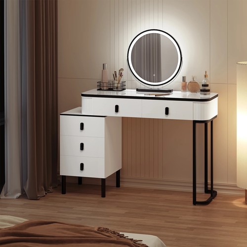 Dressing table with - table, led