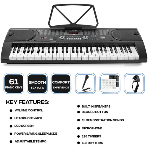Keys electronic full size - 61,