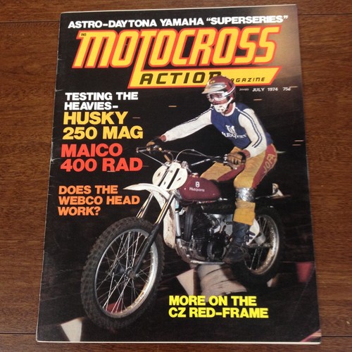 July 1974 motocross action - 1974,