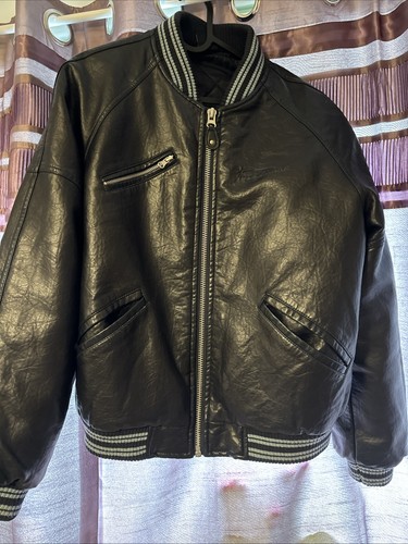 Leather bomber jacket - bomber, women