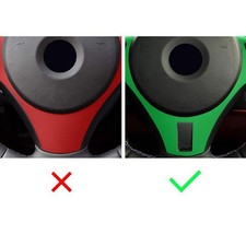 LHD Carbon Fiber Car Steering Wheel Trim for - 3 Series E90 E92 E93