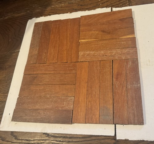 Mahogany parquet flooring - mahogany,