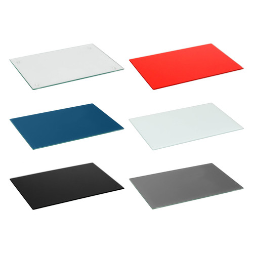 Rectangle glass chopping board - rectangle,