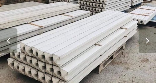 Concrete fence gravel boards - concrete,