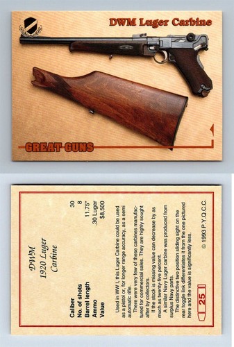 Dwm luger carbine great - luger,