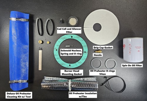 Waste oil heater parts - heater,
