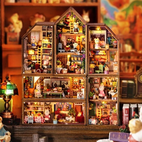 Diy miniature dollhouse - miniature,