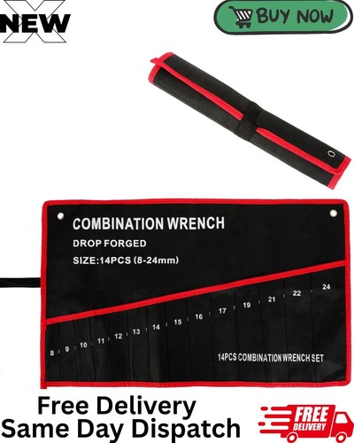 Wrench roll pouch pocket - roll, 15