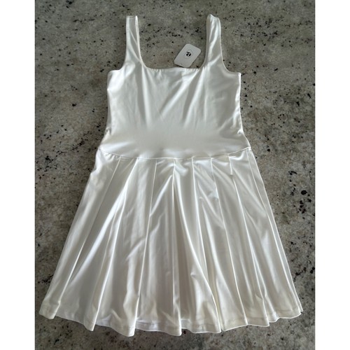 Elodie white pleated fit - fit, &