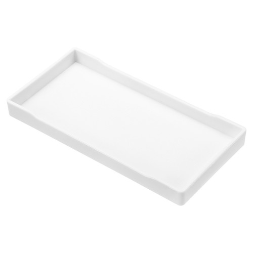 Small white mini - x, tray