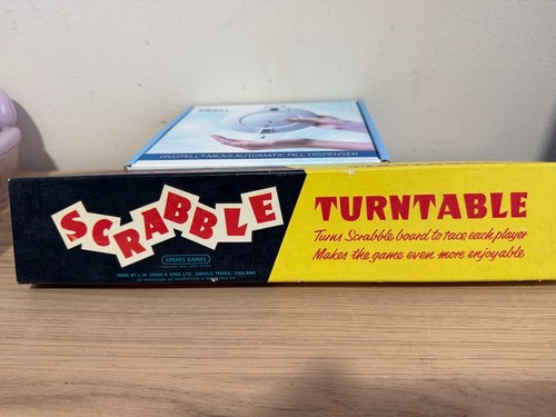 Vintage scrabble metal - vintage,