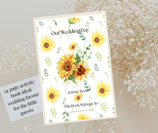 Wedding Activity Book for kids