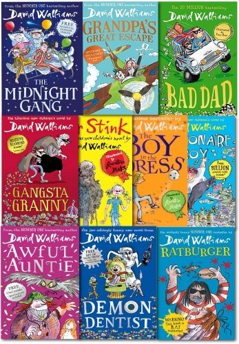 David walliams collection - walliams, 10