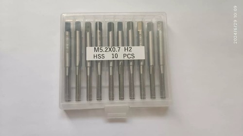 10pcs tap 0 - m5.2, 0.70mm