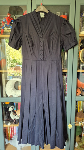 Vintage laura ashley navy - vintage,