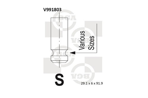 Bga v991803 inlet - bga,