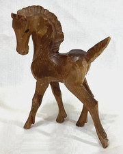 Hand Carved Wooden Horse