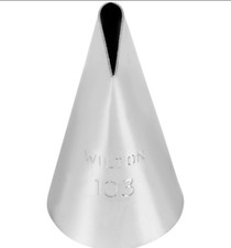 WILTON 103 Petal piping nozzle