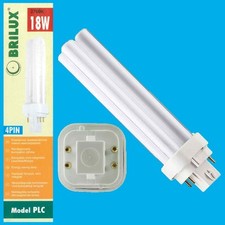 2x 18W BRILUX Dimmable G24q-2