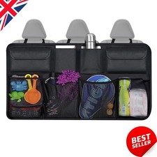 CAR BOOT ORGANISER TIDY BACK SEAT STORAGE BAG HANGING POCKET ACCESSORIES LARGE