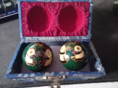 Cute panda baoding balls - panda,