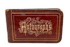 Antique Autograph Book Album