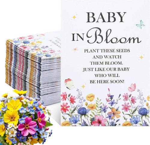Baby bloom seed packets - baby, in