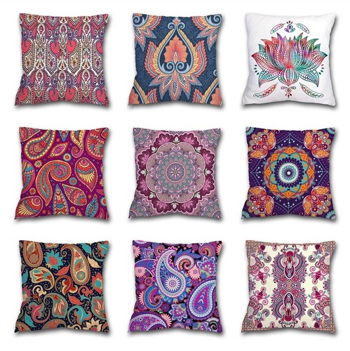 Paisley floral throw - floral,