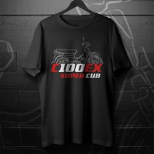 Honda C100EX Super Cub 1986-1994 - Motorcycle T-Shirt for Riders