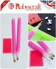 2 RHINESTONE PICKER PENCIL PEN