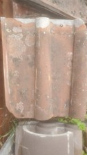 Bridgewater Double Roman Clay Roof Tiles - Smut (BC-0104) Very Good condition