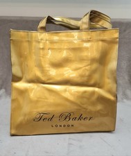 Women’s Ted Baker Gloss  Shopper Bag Large Designer Musturd Yellow 