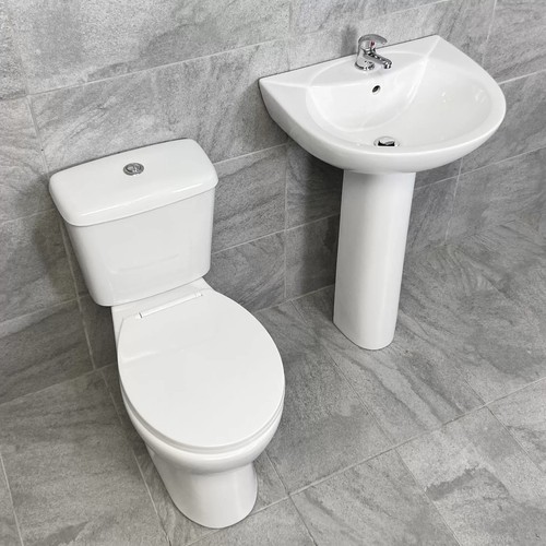 Gillian rimless toilet - &, basin