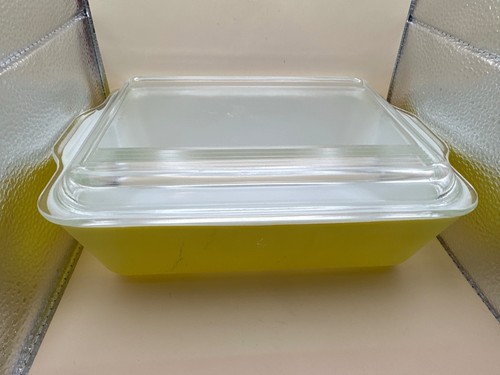 Vintage pyrex 503 yellow - vintage, 503-b