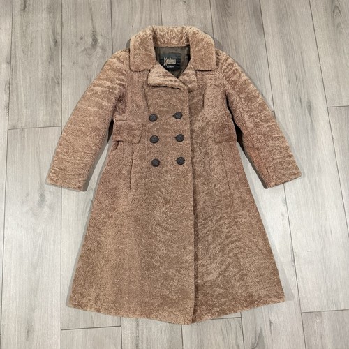 Vtg koslows brown swakara lamb - brown,