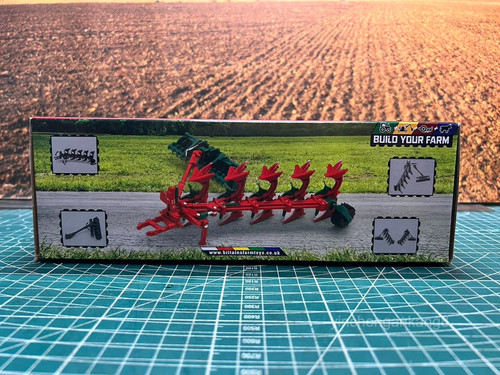 Britains kverneland plough - kverneland,